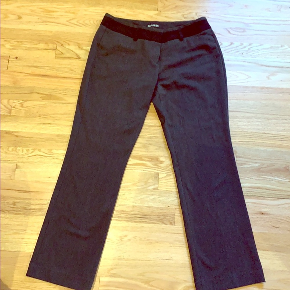 Express low-rise Editor Barely Boot pants 8S